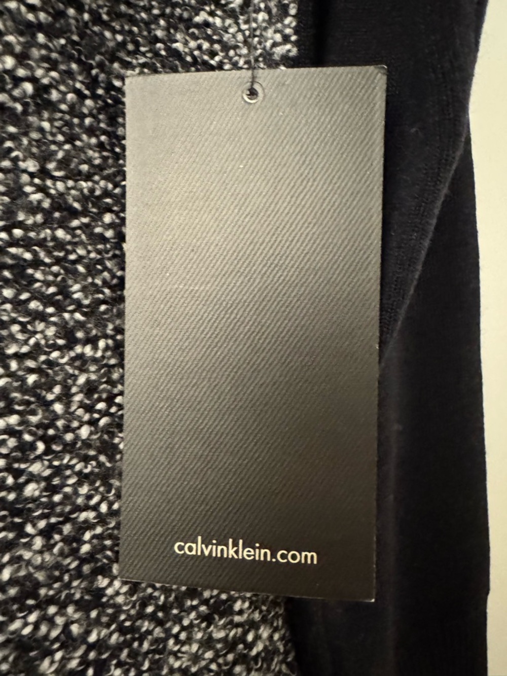 NWT Calvin Klein Jeans black and white knit sweater Size M - Picture 6 of 11